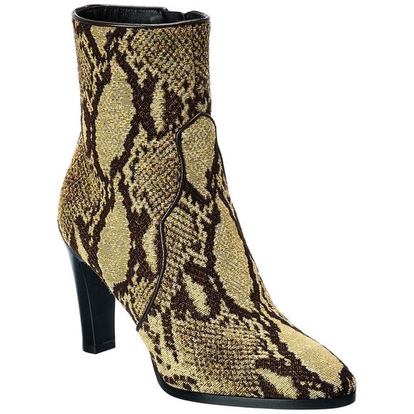 Celine Claude Knit Bootie, Brown - Picture 1 of 5